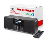Kathrein DAB+ Link S12 Noir Stéréo Internet Radio Internetradio DAB/UKW WLAN