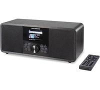 KATHREIN Dab+ Link S12 - Radio Dab+/Internet (Stéréo, 2 × 15 W, Bluetooth Audio Streaming et Fonction d’émission, Services de Streaming comme Deezer, Tidal, etc., Enregistrement USB) - Noir