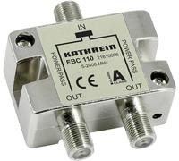 Kathrein Répartiteur SAT EBC 110 – 2 voies 5–2400 MHz – Argent
