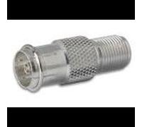 Kathrein EMU 08 F Argent - Connecteur F Femelle vers F Femelle - Boîtier Métal Argenté - Lot de 10 unités - Réf. 273273