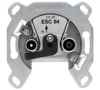 Kathrein ESC 84 boitier de prise de courant Argent