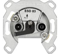 Kathrein ESD 83 Prise antenne BK, DAB+, SAT, TV, FM à visser, encastré Prise boîte de jonction