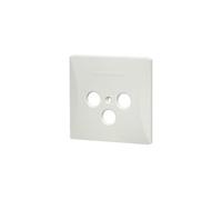KATHREIN ESZ 53 - Plaque - blanc pur, RAL 9001 - 3 ports