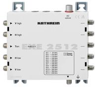 Kathrein EXE 2512 Commutateur multiple SAT cascade Unicable Entrées (commutateur multiple): 5 (4 SAT/1 terrestre) Nombr