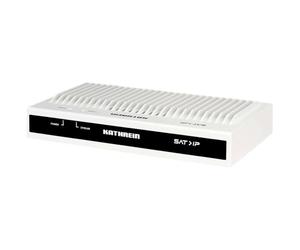 Kathrein EXIP 418 Sat>Serveur IP/convertisseur SAT2IP (4 entrées DVB-S/S2 Tuner Satellite, Max. 8 participants, Gigabit LAN, K-LAN, DLAN, Power-LAN, Connexion Wi-FI Via routeur, TV/Radio Livestream)