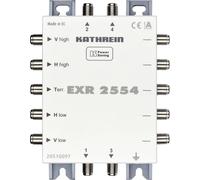 Kathrein EXR 2554 Commutateur multiple SAT cascade Entrées (commutateur multiple): 5 (4 SAT/1 terrestre) Nombre d'abonnés: 4