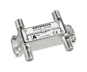 Kathrein Kathrein Diviseur F 2 voies 5-1218 MHz 12,5 dB EAD 02/G Quantité:1