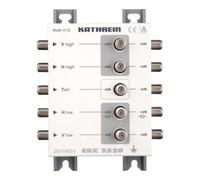 KATHREIN - EBX 2520 - DÉRIVATEUR/RÉPARTITEUR SATELLITE X2 - 1 ENTRÉE TERRESTRE 4 ENTRÉES SATELLITE - CASCADABLE - CONNECTIQUE