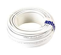 Kathrein LCD 111 Câble coaxial RG6 1,13/4,8/6,9 mm Blanc PVC 40 m (vendu au mètre)