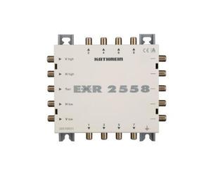 Kathrein SAT Multischalter Kaskade EXR 2558 Eingänge (Multischalter): 5 (4 SAT/1 terrestrisch) Teil