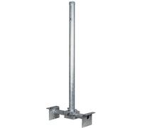 Kathrein ZAS 46 Support Sat de Toit Adapté pour Taille de Parabole: Ø jusquà 130 cm Argent