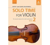 Solo Time for Violin Book 2 + CD: 16 concert pieces for violin and piano (Fiddle Time) - [Version Originale] Inconnu (Auteur)