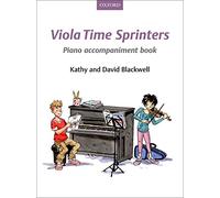Kathy & david blackwell : viola time sprinters - piano accompaniment book