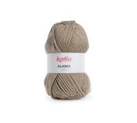 Katia Alaska Couleur 007 Vison 100 Acrylique Pelote de 100 g 115 m grosses Aiguilles de 6-6.5 mm