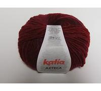 Katia Azteca 7809 Pelote de laine 100 g Rouge magenta chiné