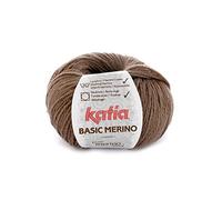 Katia Basic Merino - Couleur : vison (68) - 50 g/env. Laine 120 m