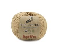 Katia Coton 100% Bio à Tricoter Fair Cotton Color : Marron (45)