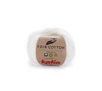 Katia Fair Cotton 3 Off White Fil à tricoter