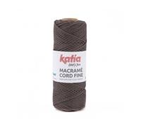 Katia Macramé Cord Fine 50 % coton recyclé 50 % polyester recyclé