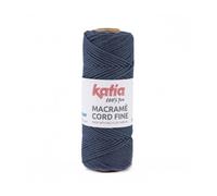 Katia MACRAMÉ CORD FINE - 50 % coton recyclé - 50 % polyester recyclé (203)