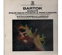 Katia & Marielle Labeque, Sylvio Gualda, Jean-pierre Drouet jouent BARTOK : Sonate pour 2 pianos et percussion; 7 pièces pour 2 pianos