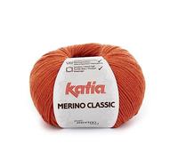 Katia Merino Classic - Couleur : Naranja Quemada (20) - 100 g/env. 240 m de laine.