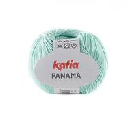 Katia Panama Pelote de laine, couleur : vert pastel (79), 50 g/env. 180 m