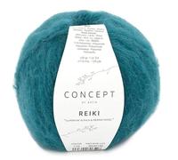 Katia Reiki 110 Pelote de laine couleur aigue-marine