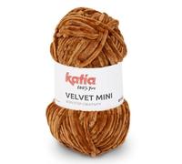 Katia Velvet Mini laine Pelote de couleur marron Cod.204