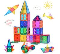 Katiago Blocs Construction Magnétiques Jouet 42 pièces Jeux de Construction Éducatifs Cadeau pour -3D Jouets Magnétiques Plus Forts Jouets de Construction Puzzle magnetique Enfant 3 Ans +