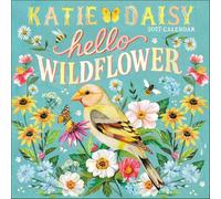 Katie Daisy 2027 Wall Calendar: Hello Wildflower