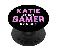 Katie Gamer Girl Costume d'halloween pour Jeu Kate Gen Z PopSockets PopGrip Adhésif