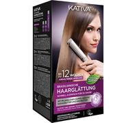 Kativa Cheveux SpecialsLissage brésilien à la kératine double Shampoo 30 ml + Conditioner 30 ml + Smoothing Mask 150 ml + Gloves 1 Stk.
