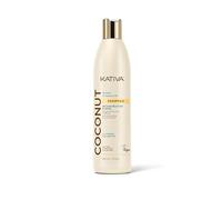KATIVA Coconut Almond Ret Shampoo 355 mL - Shampooing Réparateur Intense - Noix de Coco, Rétinol & Huile d’Amande - Brillance & Nutrition pour Cheveux Abîmés
