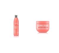 KATIVA Curly Plex Shampoo Ricci Senza Solfati 355 ml + Deep Conditioner Ricci 350 ml - Balsamo Districante 2 in 1 anche Maschera