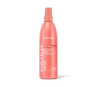 Kativa Spray réactivateur de boucles Curly Plex – Nano-Bond Complex, Karité & Lin – Vegan – 225 ml