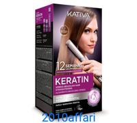 Kativa Kit De Kératine Lisse Brésilien Xpress - Lissage Des Cheveux - Végétalien