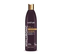 Kativa Luxe | Shampooing | Acide hyaluronique | Kératine | Coenzyme Q10 | Renforce et hydrate en profondeur | Formule Vegan | Emballage recyclé | Usage quotidien | 500 ml