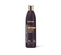 Kativa Shampooing Hydratant à la Kératine, Acide Hyaluronique et Coenzyme Q10, Réparateur Cheveux Secs et Abîmés, Anti-Casse, Hydratation Intense, 355 ml