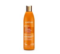 KATIVA - Shampooing Post Lissage | Sans sulfate, 355 ml | Usage quotidien. Aide à nettoyer en douceur. Convient à tous les cheveux. Texture liquide
