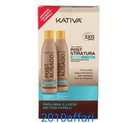 Kativa Traitement Post Lisser les Cheveux Kératine Extension Le Shampoing +