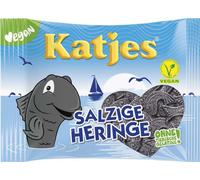 Katjes Harengs salés sucrés au sel de salmiac Vegan 175g