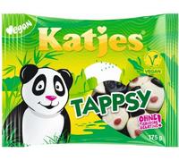 Katjes Tappsy Sucre mousseux Réglisse et gomme de fruits végétarien 175g