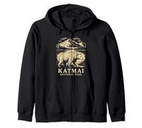 Katmai National Park Ours Wildlife Nature Voyage Sweat à Capuche