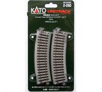 Kato H0 Unitrack 2-150 Lot de 4 Rails Droits 246 mm