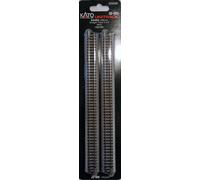 KATO 20-000 - 4 X Pcs 248mm Droit en Bois Dormeur Lesté Unitrack N Gauge 1