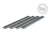 Kato 20-000 - Échelle N - Ensemble De 4 Rails Droits Longs 248 Mm Avec Ballast