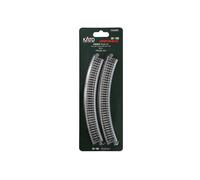 KATO 20-100 Unitrack Curve Track R249mm 45-Degree 4-Piece Set N Scale
