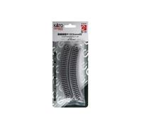 Kato Voie Unitrack 20-172 – Courbe R183 mm 45° (4 pcs) Échelle N avec ballast