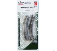 Kato 20-174 Unitrack Compact Rail Courbe / Curve Track R150mm 45° 4 pcs - N
